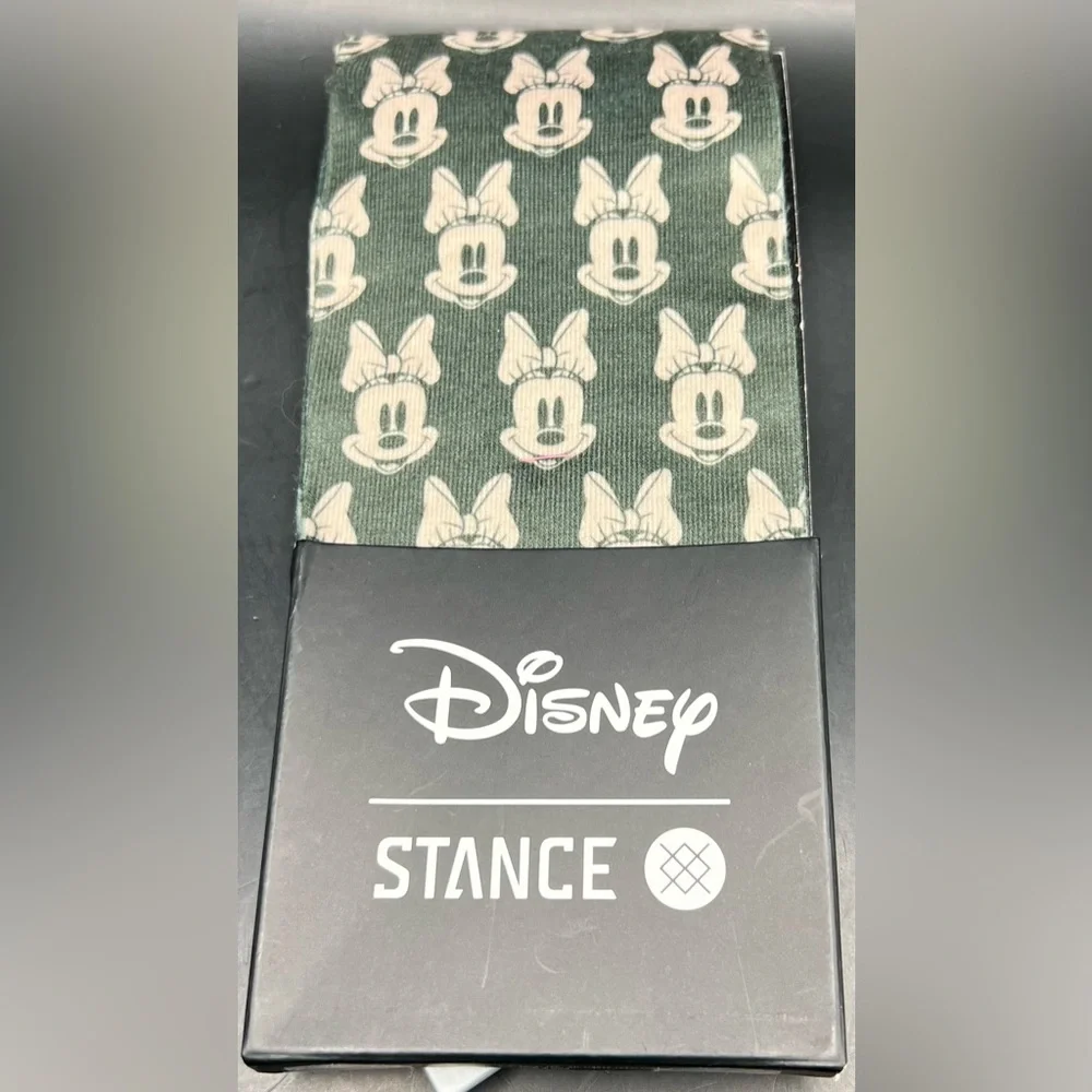 Stance-‎ Disney Green and Cream Minnie Character- New in package, Medium